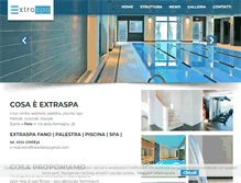 Tablet Screenshot of extraspa.it